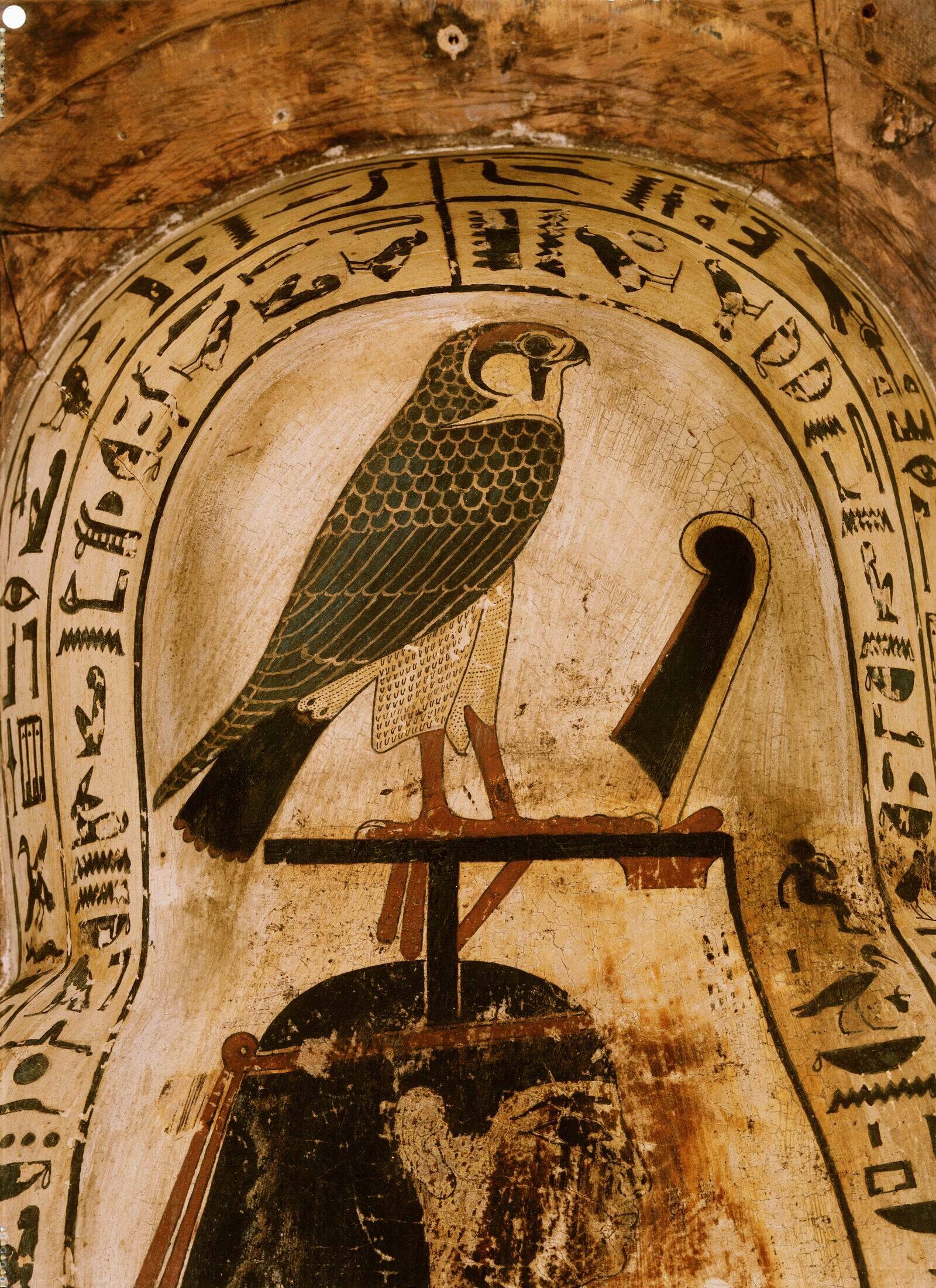 Egyptische Vögel - Sarkophag von Peftjaoeneith