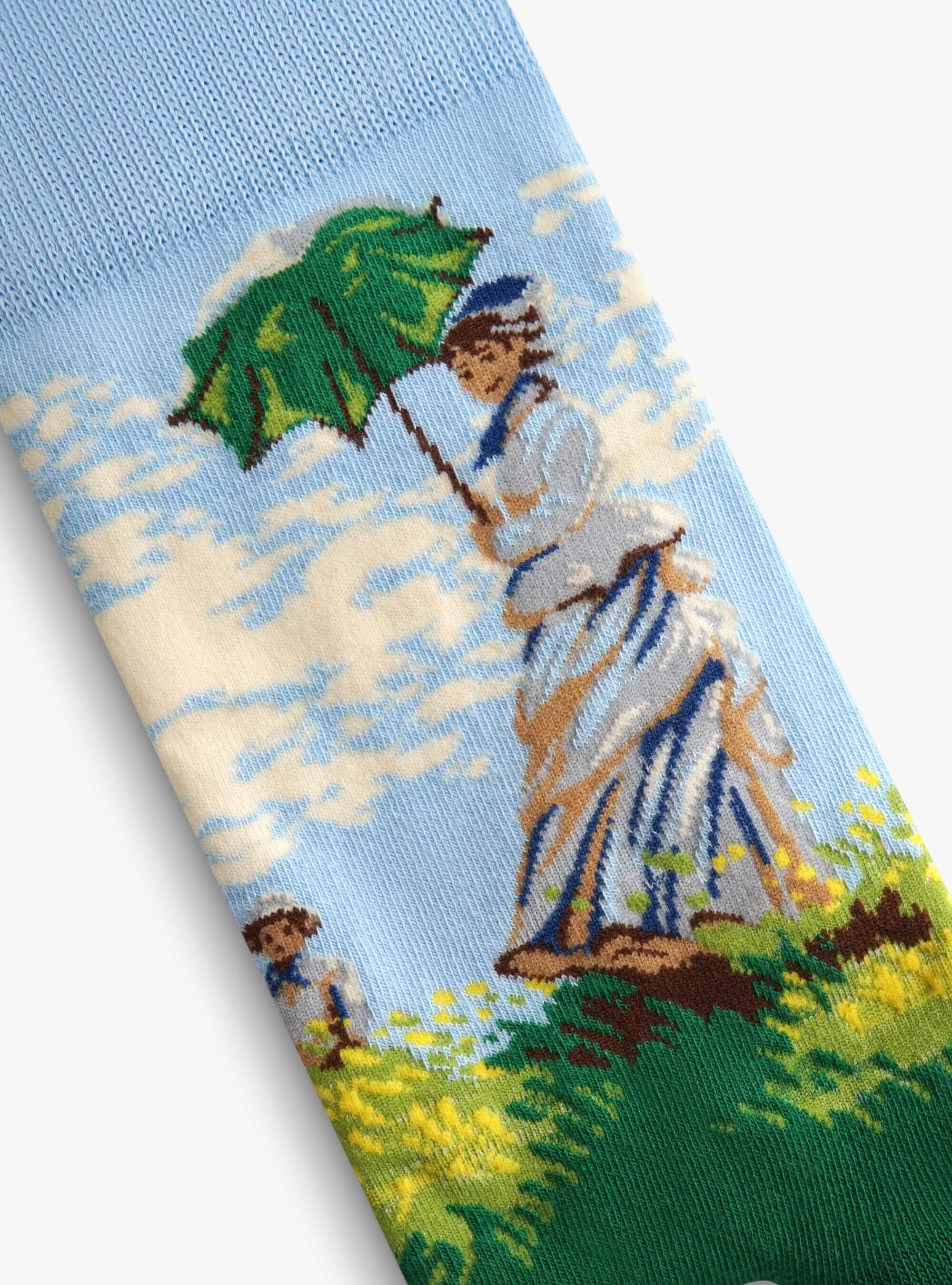 Vrouw met een parasol