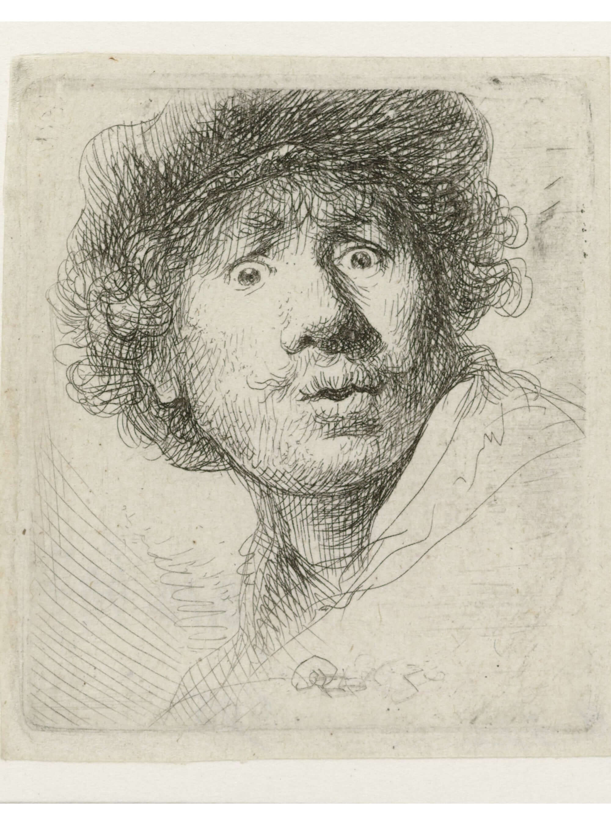 Self-portrait with Beret
