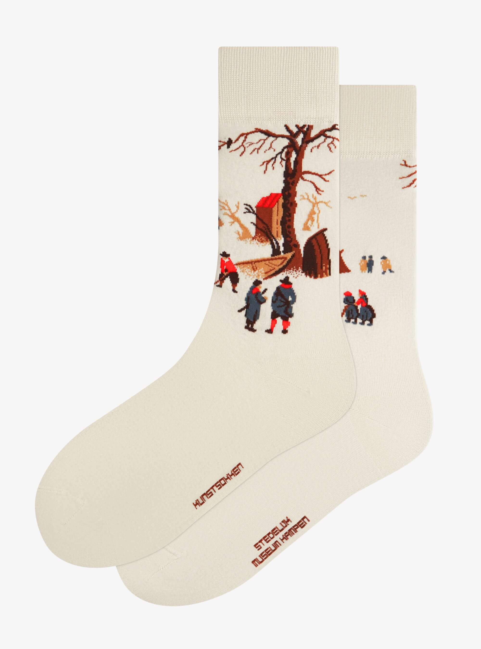 Hendrick Avercamp – Winterlandschaft mit Eisläufern