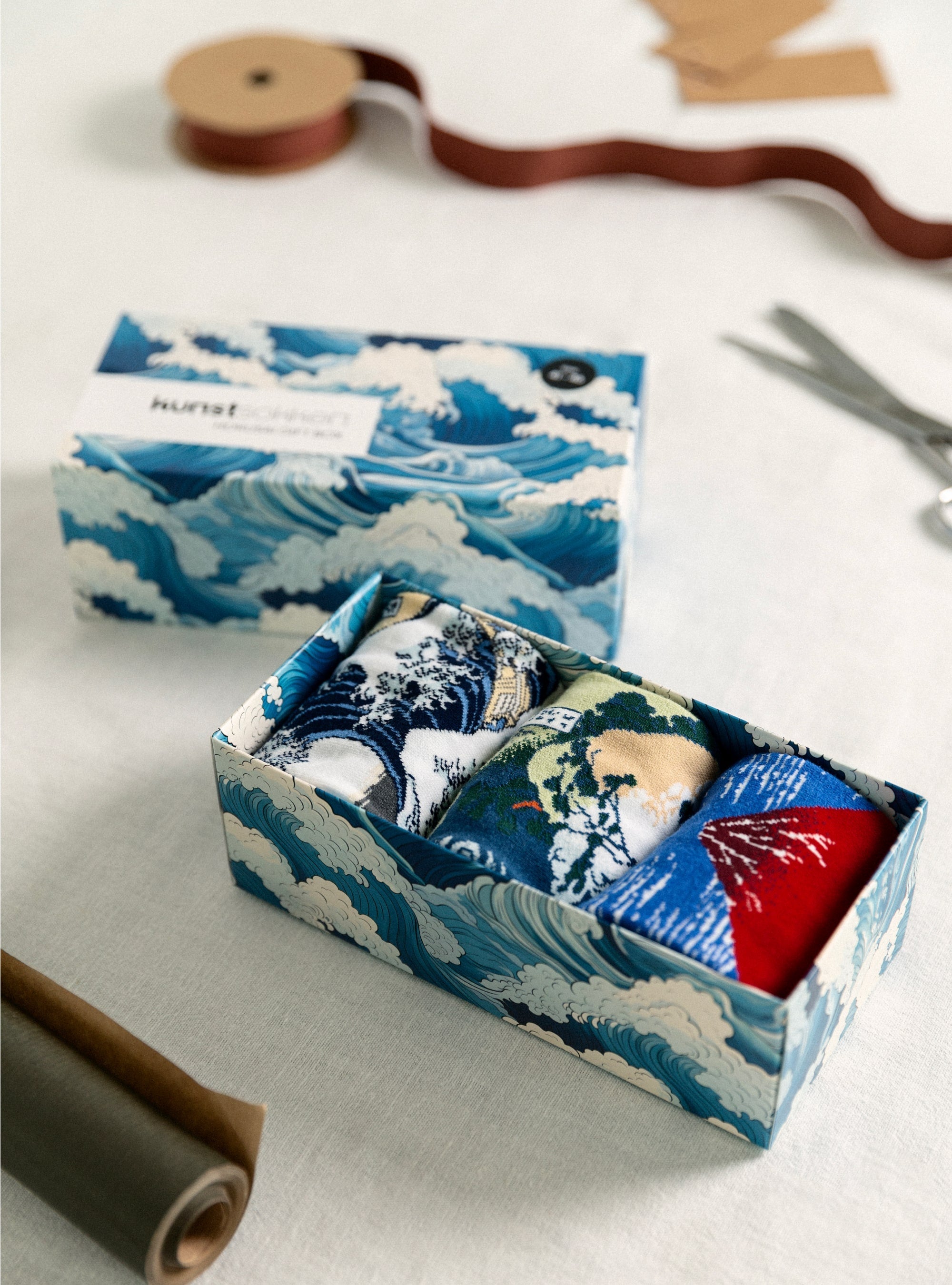 3er-Pack Hokusai Geschenkeset