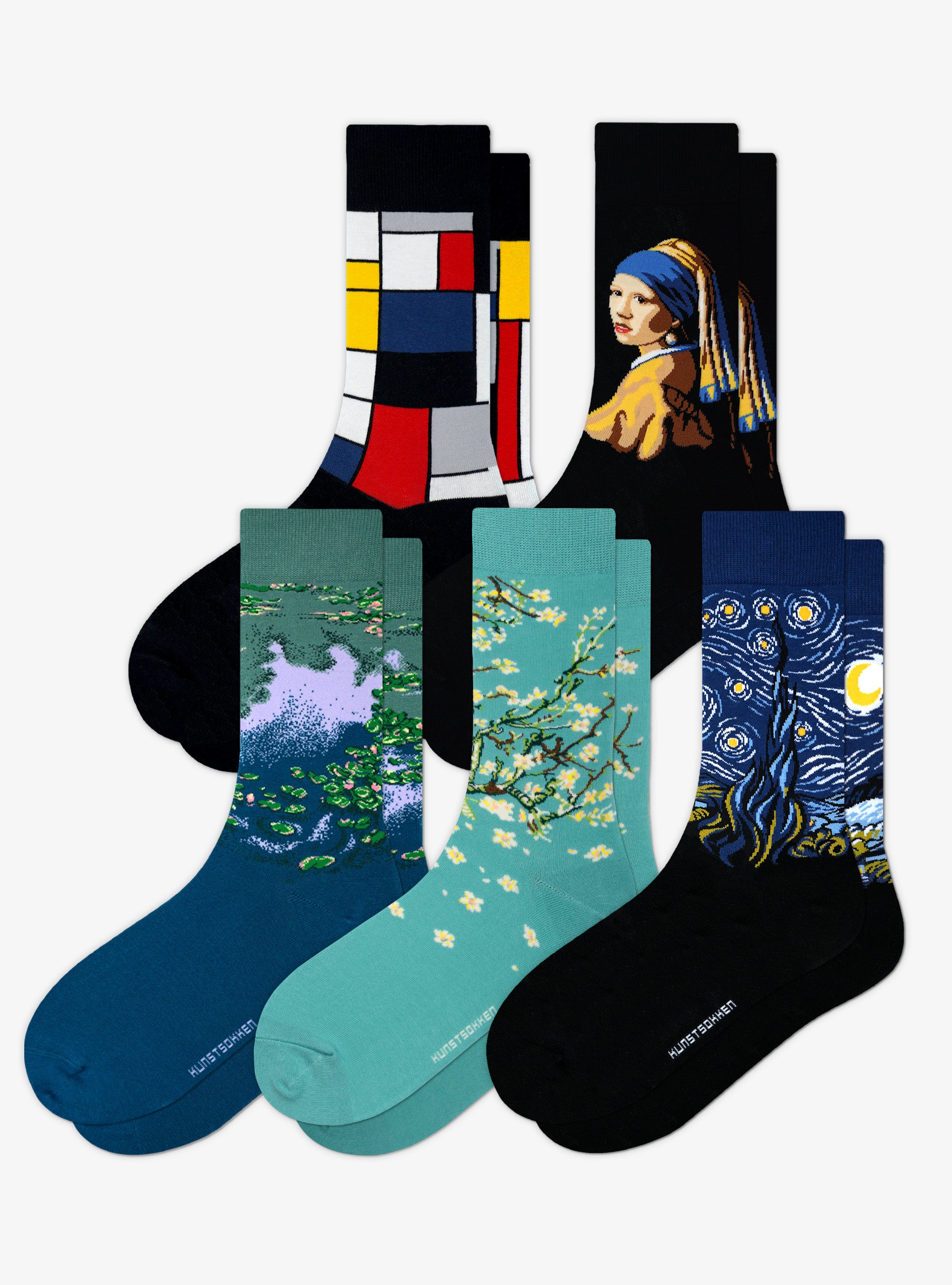 Chaussettes artistiques Essentials Bundle - 20 paires