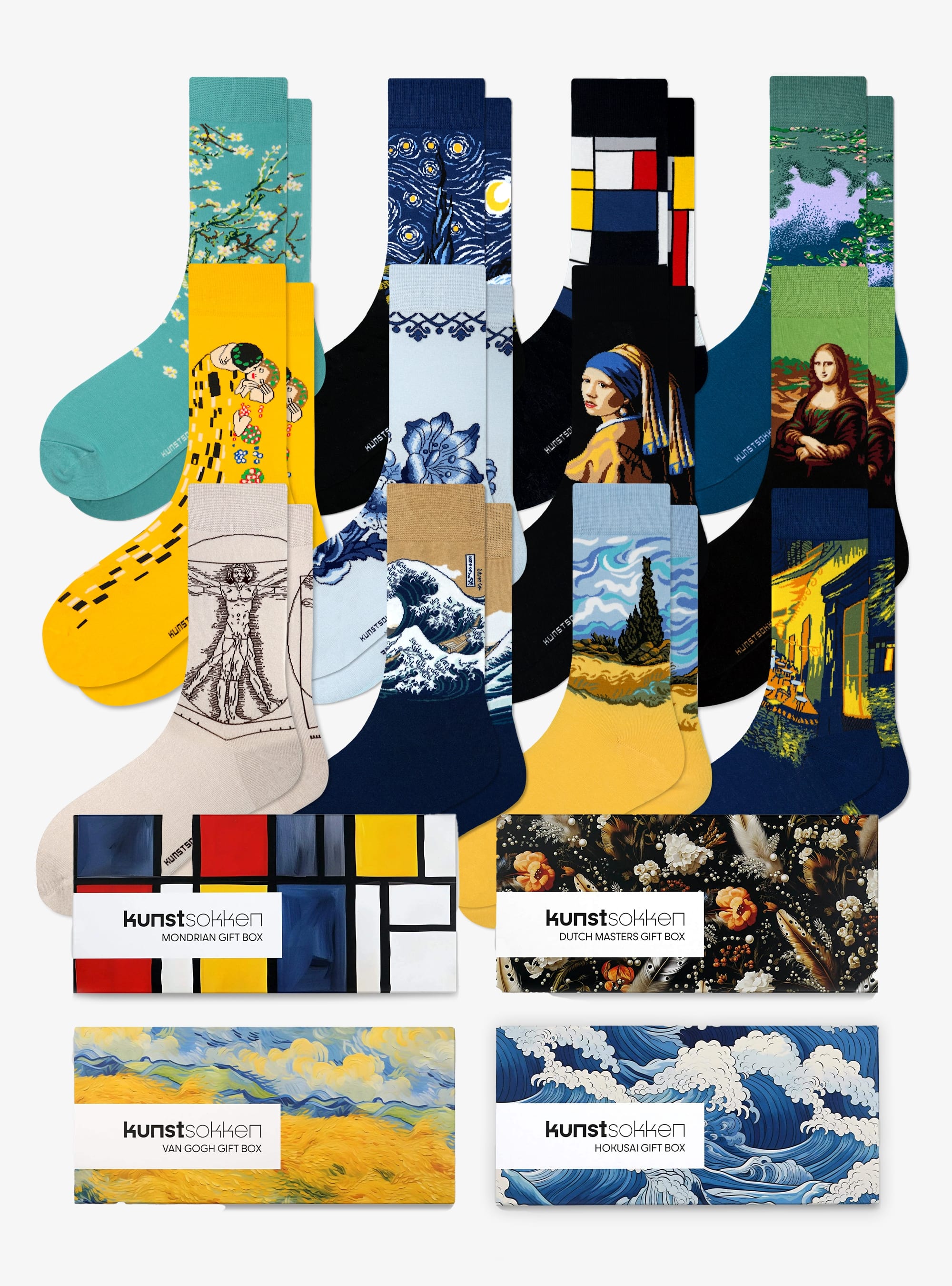 Chaussettes artistiques Pack Succès - 100 Paires